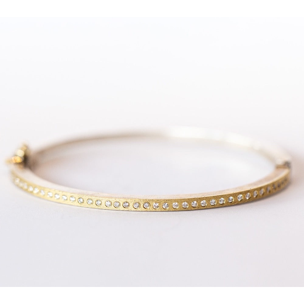 Rene Escobar! Boxed. “Rene” Diamond Bracelet. Size Medium.
